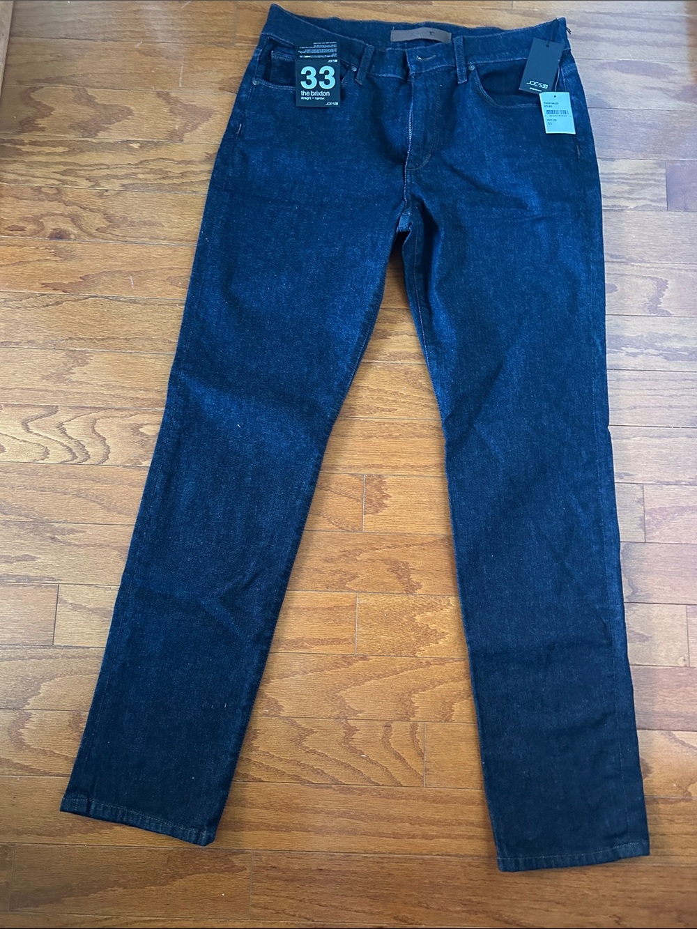 Joe's Jeans Dark Blue Straight Leg Jeans